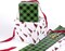 Christmas Wrapping Paper Long Roll, Reversible Roll Two Side Wrapping Paper 30x390 Inch - Deer Plaid